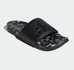 Adidas Adilette Comfort Sandale "Doodles" Damen Gr. 6 Pantoletten Sandale IF3057 - Bild 1 von 6