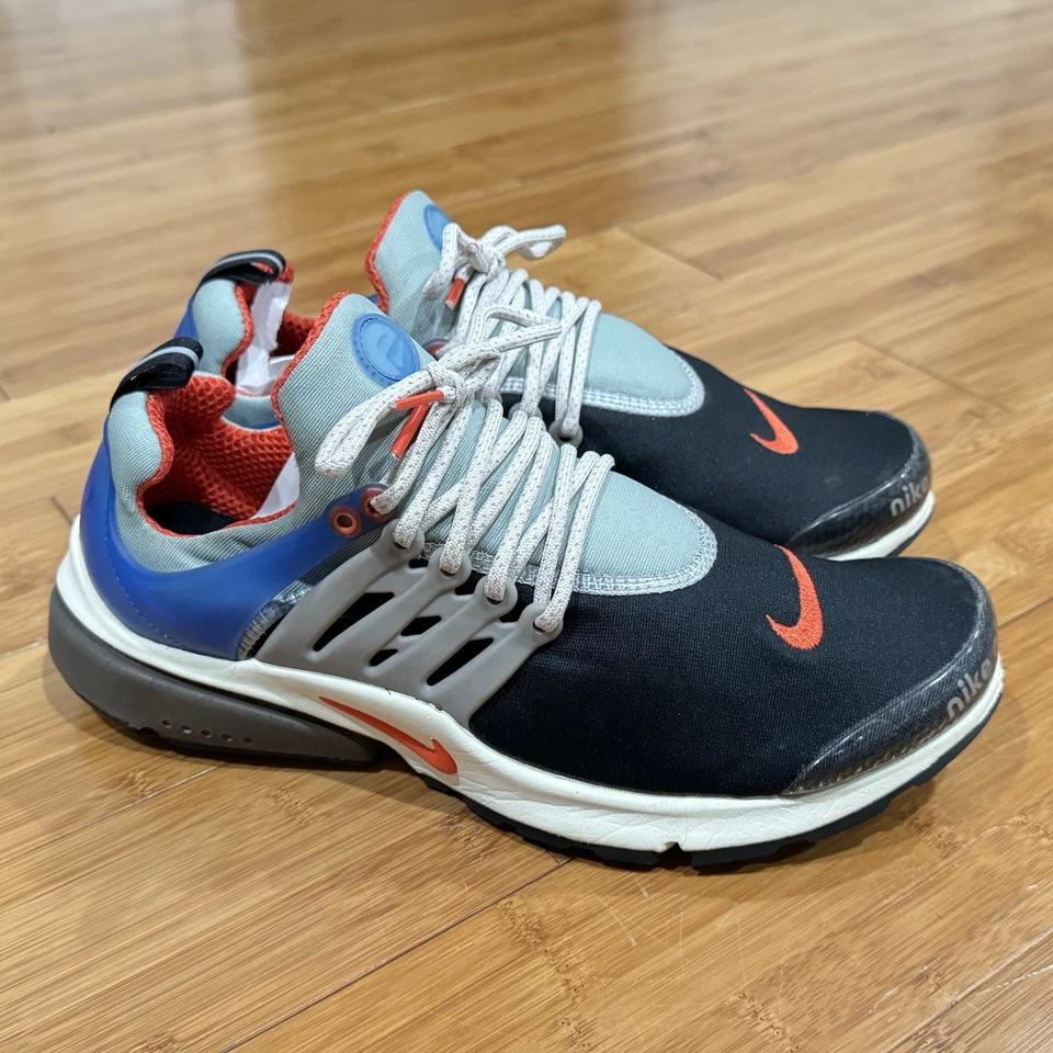 Nike Air Presto Premium PRM Black TM Orange Dusty Sage DV0776-10 Mens Size 10 - Image 1 of 4