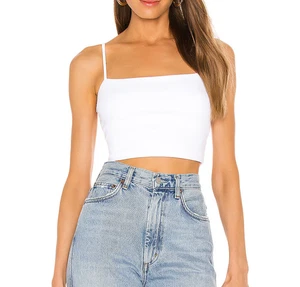 Susana Monaco Thin Strap Crop Tank XSMALL - Picture 1 of 3