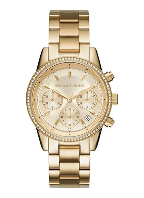 Michael Kors Gold Womens Chronograph Watch Bryant MK6356 - Image 1 of 4