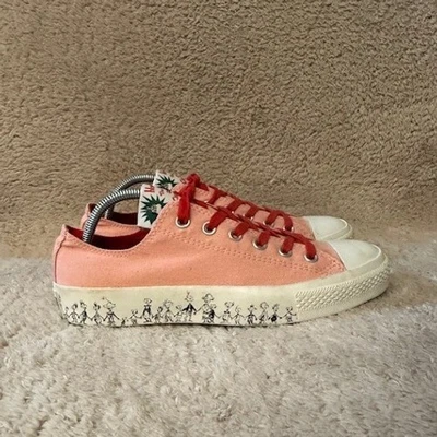 Converse CT All Star How The Grinch Stole Christmas Pink Shoes Womens Size 10 - Image 1 of 4