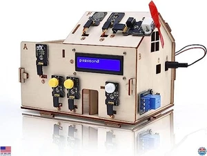 Kit de inicio para el hogar inteligente KEYESTUDIO Arduino Uno R3 - Hágalo usted mismo automatización electrónica - Imagen 1 de 6