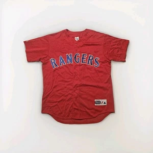 Vintage Texas Rangers 90s Authentic Made In USA Mesh Jersey Large Embroidered - Bild 1 von 6