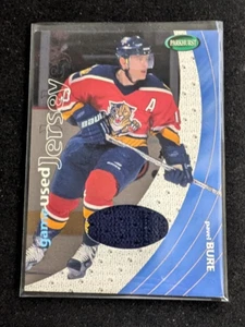 2001-02 Parkhurst In The Game Pavel Bure - Game Used Jersey - #PJ-19 ITG 2 Color - Picture 1 of 2