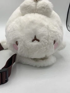 Molang Hayanori Hase Kaninchen Sitzsack Plüsch Schultertasche Stofftier 10 Zoll Koreanisch - Bild 1 von 9