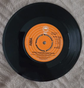 Abba - Does Your Mother Know 7 inch Vinyl Record - Picture 1 of 2