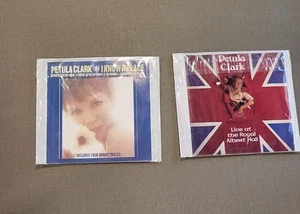 Petula Clark I Know A Place & Live At The Royal Albert Hall CD's No Jewl Case - Picture 1 of 6