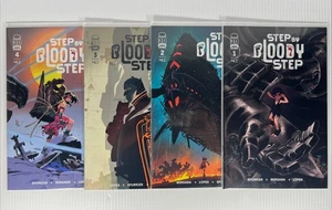 Step By Bloody Step #1-4 Complete Set Matias Bergara Image 2022 NM High Grade - Picture 1 of 5