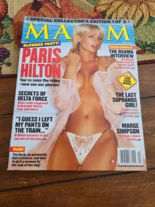 APRIL 2004 MAXIM MAGAZINE #76  PARIS HILTON COVER - Picture 1 of 2