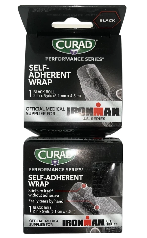 2 Новый CURAD производительности серии черный повязка надежном спортивная лента самоклеящаяся приоритет - Изображение 1 из 4