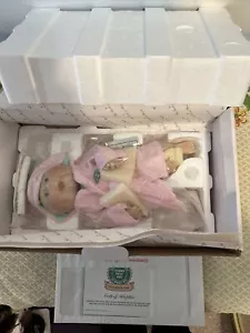 Cabbage Patch Kids Doll Porcelain Danbury Mint NIB W/ COA Elizabeth Sue - Picture 1 of 3