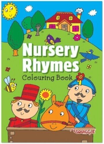 Bulk Wholesale Job Lot 48 Nursery Rhymes A4 Colouring Books Kids Toys