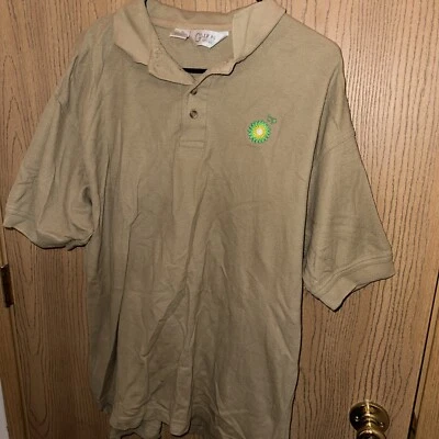 Camisa Polo de Trabajo BP GASOLINERA Vintage X GRANDE Foto 1 de 4