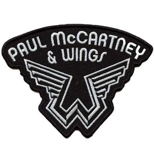 Paul McCartney Wings Patch The Beatles Music Embroidered Iron On - Picture 1 of 1