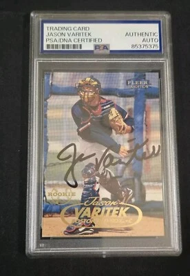 1998 FLEER TRADITION JASON VARITEK ROOKIE BOSTON RED SOX #542 - Image 1 of 2