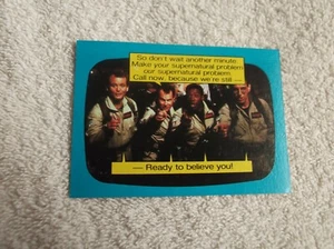 Columbia - Ghostbusters II "TV COMMERCIAL" #38 Trading Card - 1989 - Picture 1 of 2