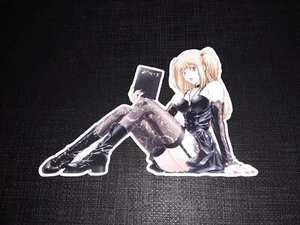 ¡Pegatina brillante anime Misa Amane de Death Note impermeable! - Imagen 1 de 4