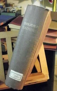 BIBLIORUM SACRORUM iuxta vulgatam Clementinam curavit Gramatica / 1946/ Bibbia - Imagen 1 de 1
