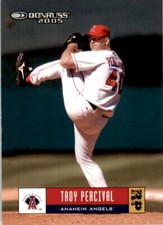 2005 Donruss Troy Percival . Anaheim Angels #83