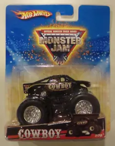 Camiones Monster Jam Hot Wheels 2008 ~ Cowboy ~ 7/75... totalmente nuevos... sin usar, en caja... - Imagen 1 de 5