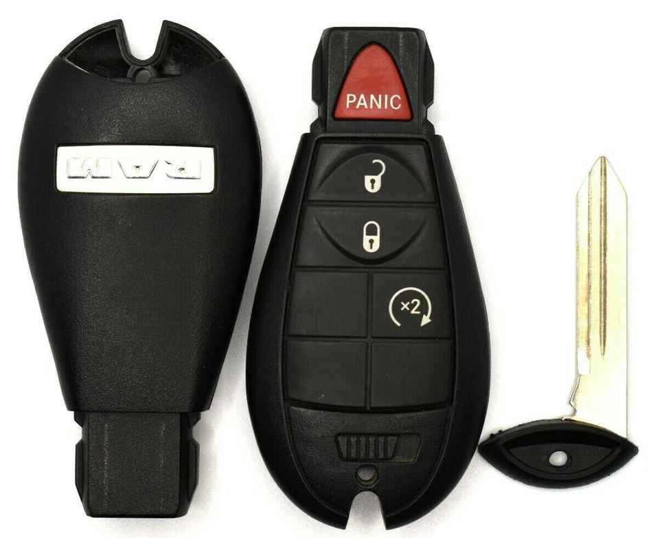 1 OEM Unlocked Dodge Ram 13-19 1500 2500 Fobik Keyless Remote Key Fob GQ4-53T - Image 1 of 1