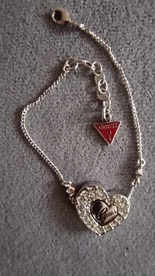 Guess Bracciale Acciaio con Cuore - Immagine 1 di 3