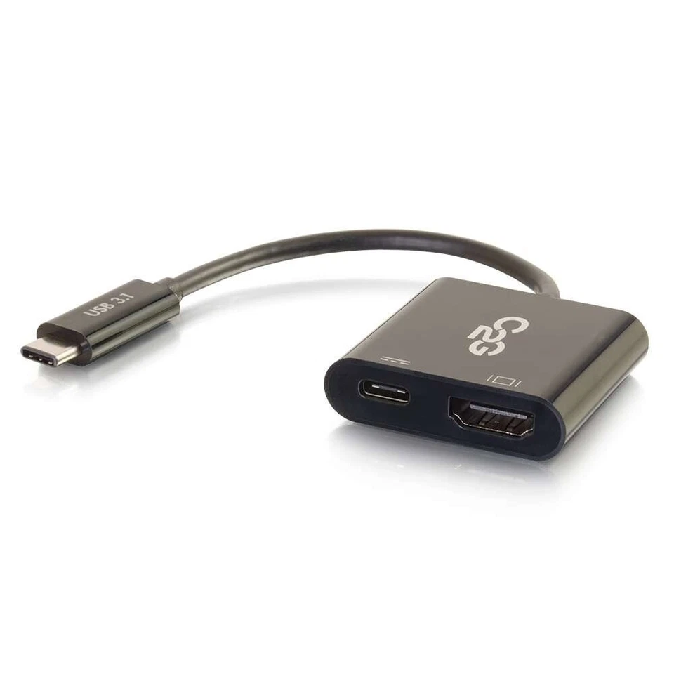 C2G USB-C auf HDMI/USB-C Multiport 60W Adapter  - Bild 1 von 1