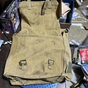 Original WW2 British Army 37 Pattern Large Pack Dated 1942 - Picture 1 of 5