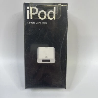 Apple iPod Camera Connector M9861G/B SEALED New In Box - Image 1 of 4