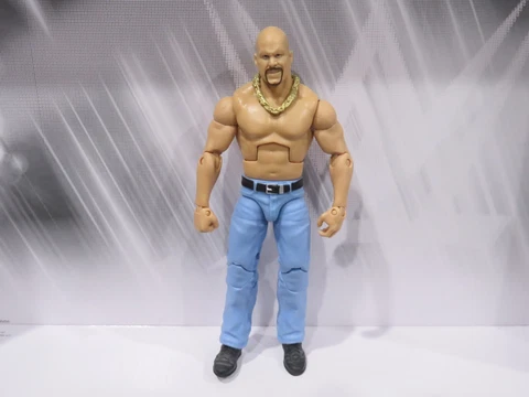 WWE Mattel Elite Defining Moments 4 Stone Cold Steve Austin With Ringside Head Cover