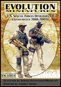 Evolution 35054 1/35 US Special Forces Operators (4), Afghanistan 2001-2003 - Foto 1 di 2