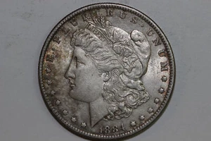 1884-O Morgan 90% Silver Dollar Grades About Uncirculated (MDX4209) - Picture 1 of 4
