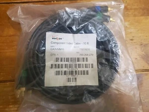 NEW - Component Video Cable 10 ft - RGB - Male-to-Male - Picture 1 of 2