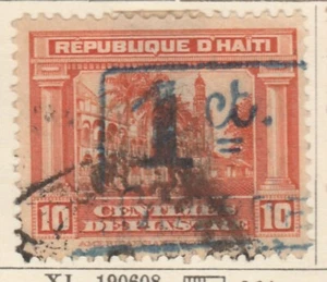 Haití 1917-19 Surch 1c sobre 10c fino usado A13P54F230 - Imagen 1 de 1
