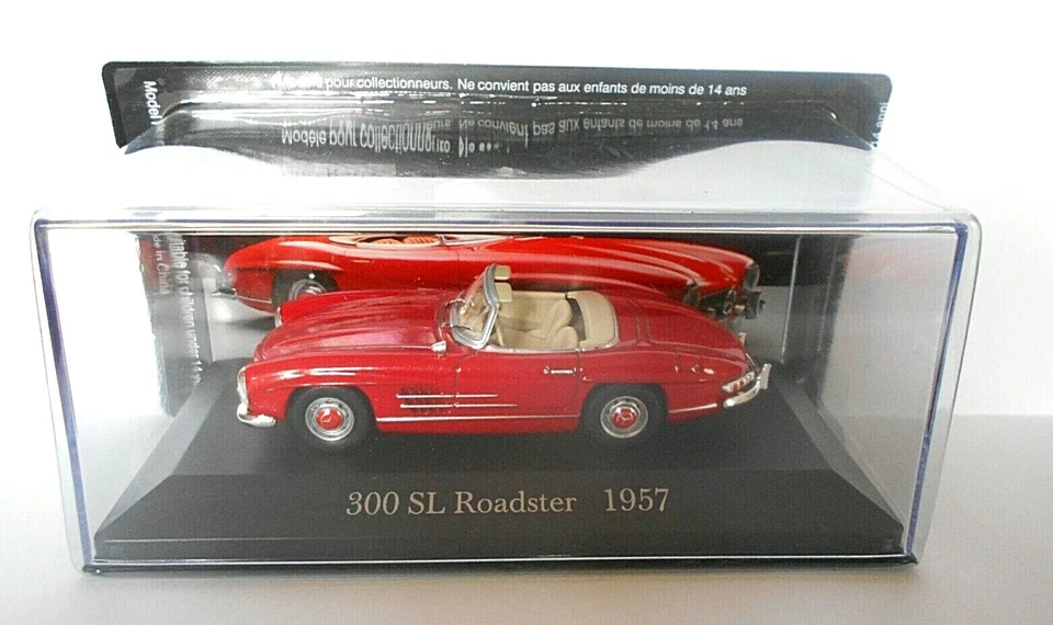 DIE CAST  MERCEDES- BENZ  300 SL ROADSTER - 1957 - SCALA 1/43 #57 - Immagine 1 di 1