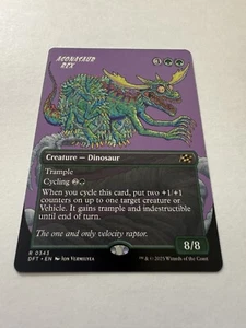 Agonasaur Rex (Borderless / Extended Art) Aetherdrift Regular - Bild 1 von 3