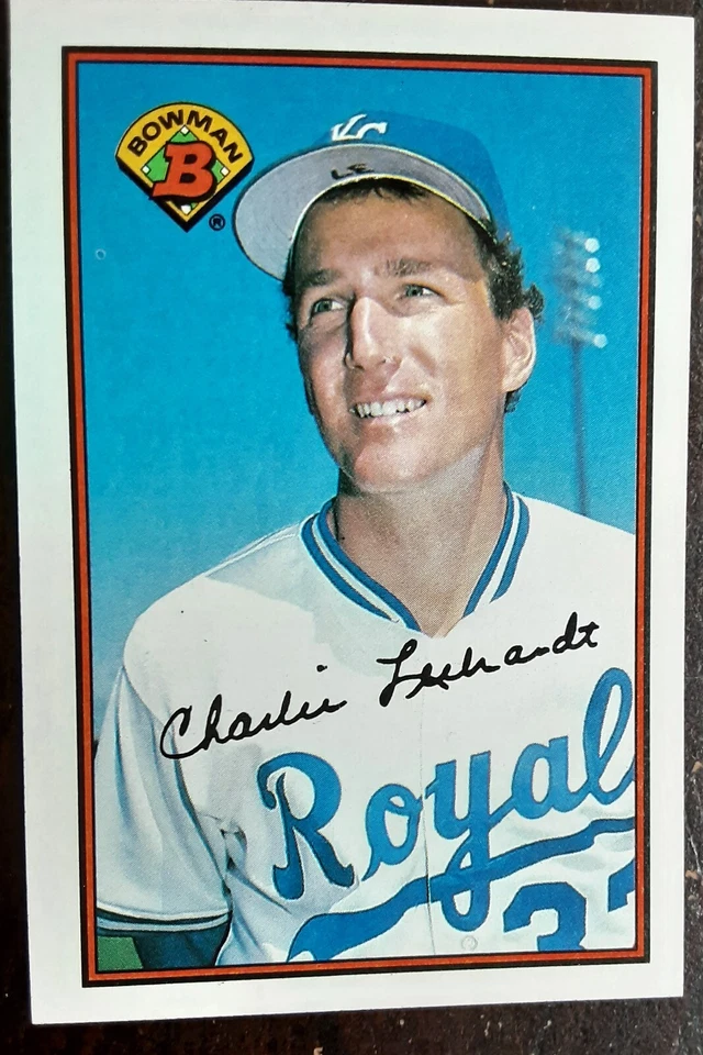1989 Bowman  #116  Charlie LEIBRANDT   Pitcher    Kansas City Royals  FREE ship - Image 1 of 1