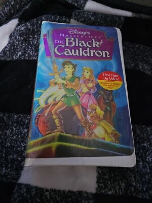 Walt Disney's Masterpiece The Black Cauldron 1998 VHS Movie  Sealed - Image 1 of 4