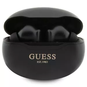 Guess Bluetooth 5.3 TWS Cuffie Wireless IPX6 + Stazione di Ricarica Classic EST Logo - Foto 1 di 4
