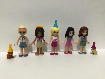 LEGO Friends 41038, 41032, 41033, 41111 Minifigs Andrea, Stephanie, Emma, Olivia - Image 1 of 3