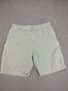 Carhartt Shorts Mens Size 38 Relaxed Distressed Faded Green Grunge - Picture 1 of 10