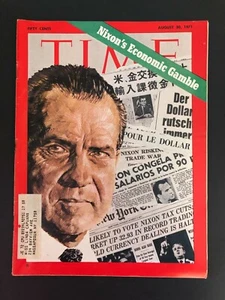 Time Magazine August 30 1971 Richard Nixon - Foto 1 di 2
