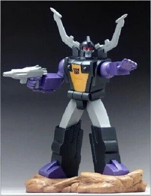 Transformers SHRAPNEL cold-cast porcelain statue 24cm ltd 1000 Hard Hero - Imagen 1 de 3