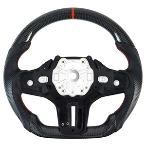 Volante de fibra de carbono real suelto BMW G20 M3 F40 F44 G21 G28 G22 G29 F87 - Imagen 1 de 6