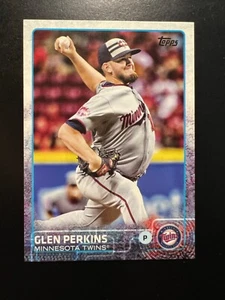 Actualización Topps 2015 Stat Back Variations #US141 Glen Perkins Twins - Imagen 1 de 2