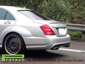 775 Silver Paint AMG Look Trunk Lip Spoiler Fit W221 S-Class S350 S400 S450 S500 - Picture 1 of 1