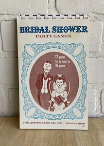 Vintage 1969 Bridal Shower Party Game Pad Leister Game Company - Picture 1 of 6
