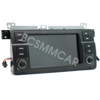 2DIN For Carplay Car GPS Navi Stereo Radio Fit For BMW E46 3 Series M3 1998-2006 - Image 1 of 4