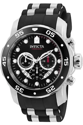INVICTA Pro Diver Herrenuhr Chronograph XL-48mm Silikonarmband  6977 - Bild 1 von 4