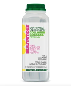 Beautritious Skin Firming Line Reducing Collagen Cocktail Drink Mix New 53-HU254 - Picture 1 of 1